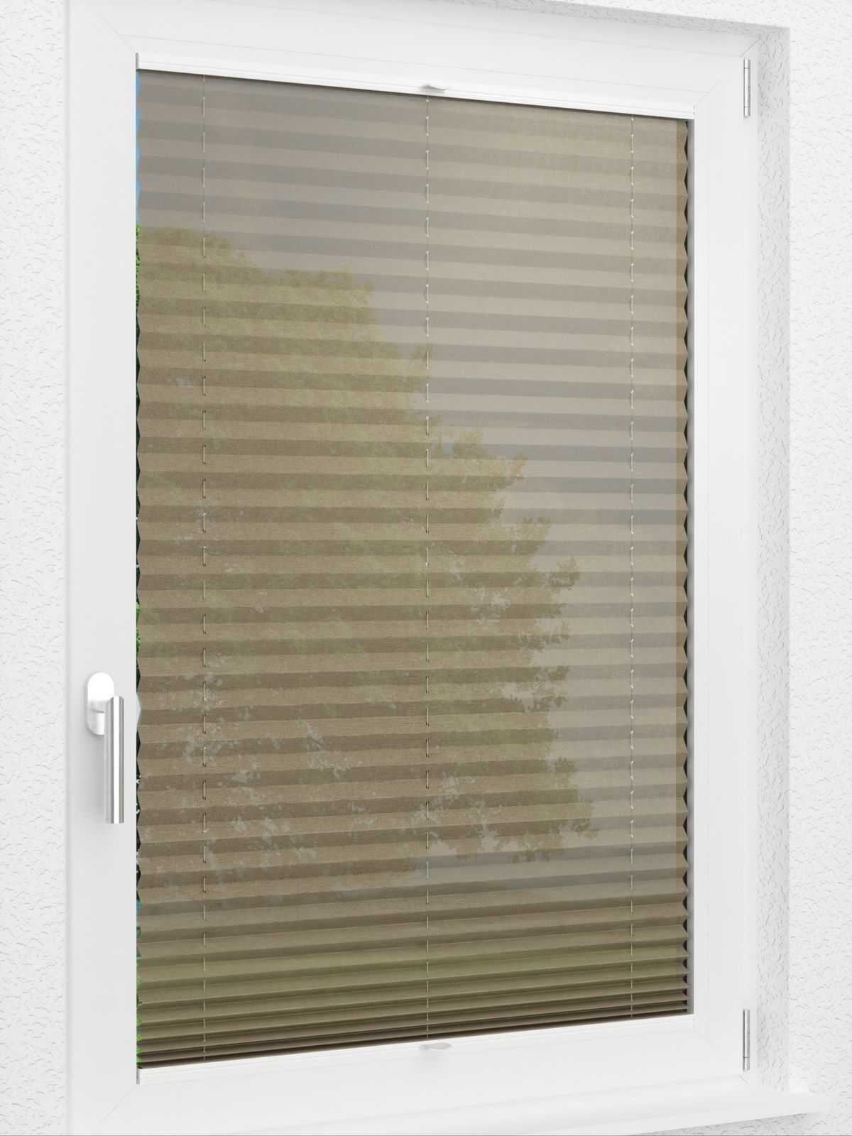 Detailansicht LYSEL HOME Plissee 111A Calluna