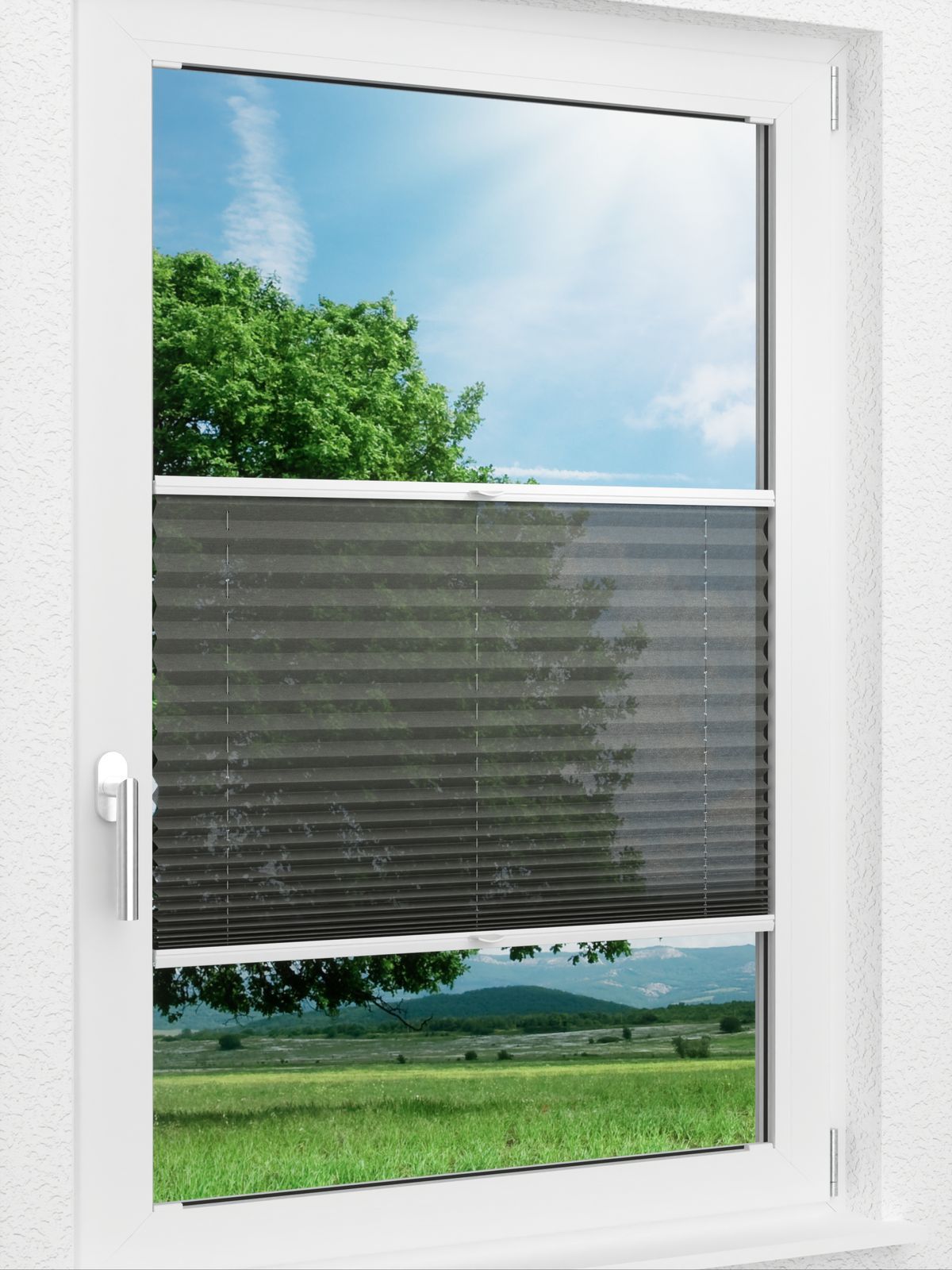 Detailansicht LYSEL HOME Plissee 112A Calluna