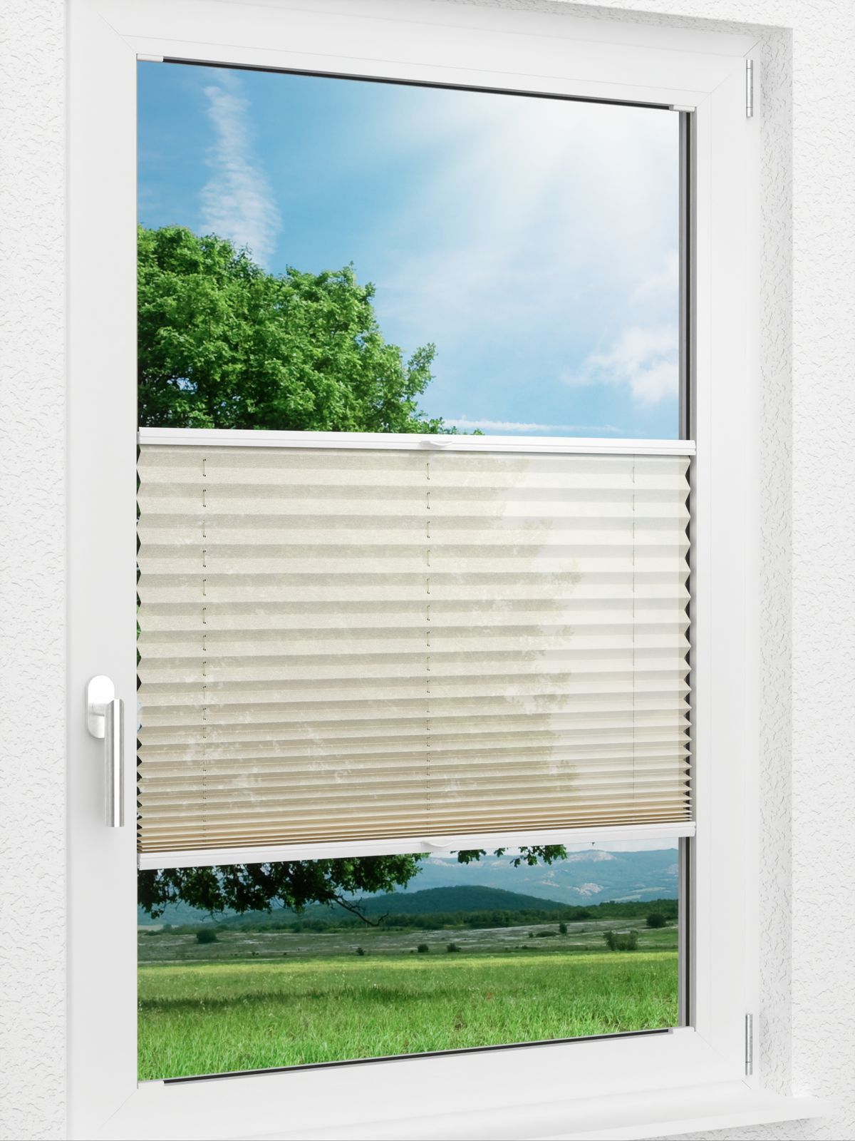 Detailansicht LYSEL HOME Plissee 226A Calluna