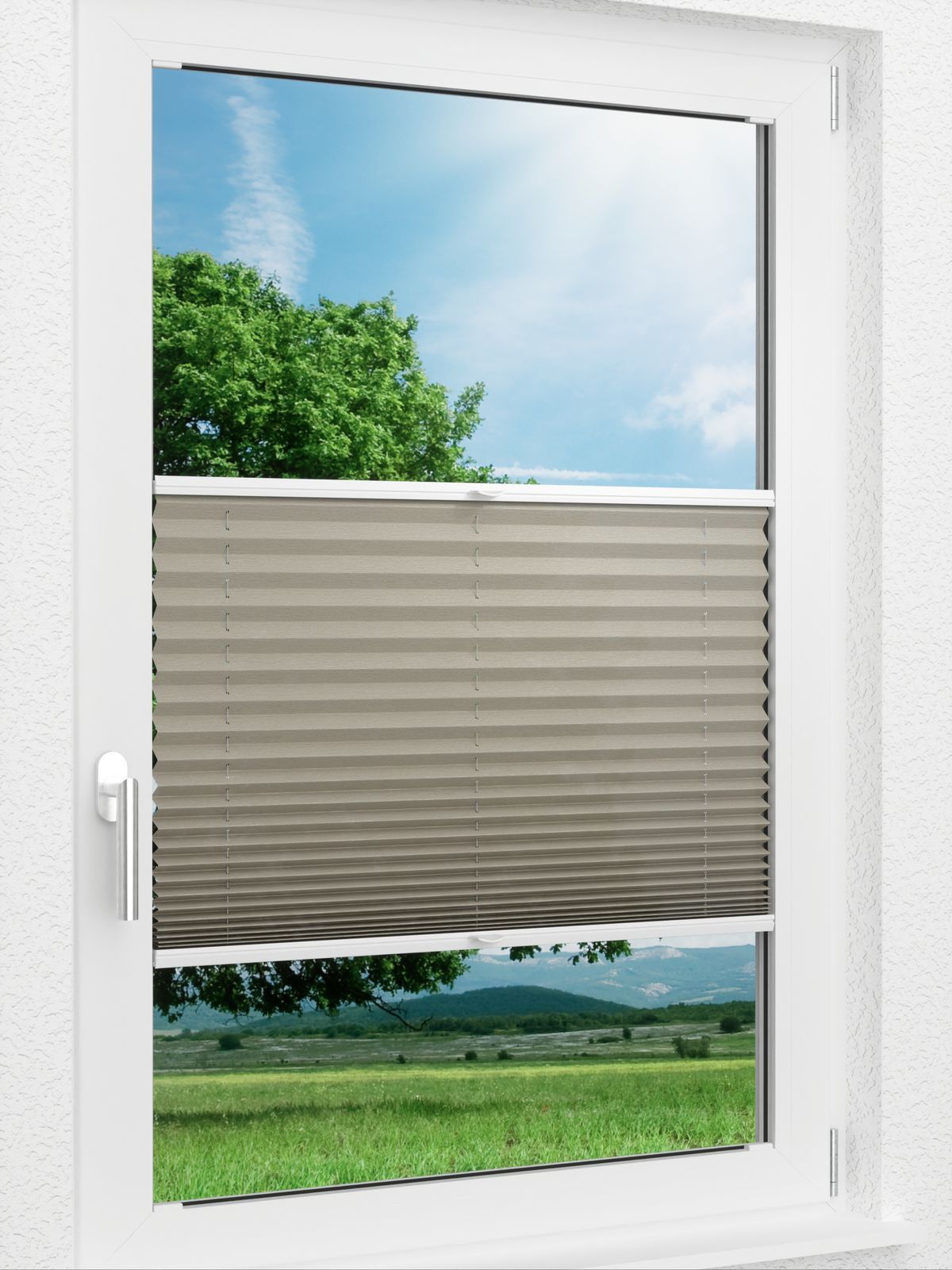 Detailansicht LYSEL HOME Plissee 304A Arabis