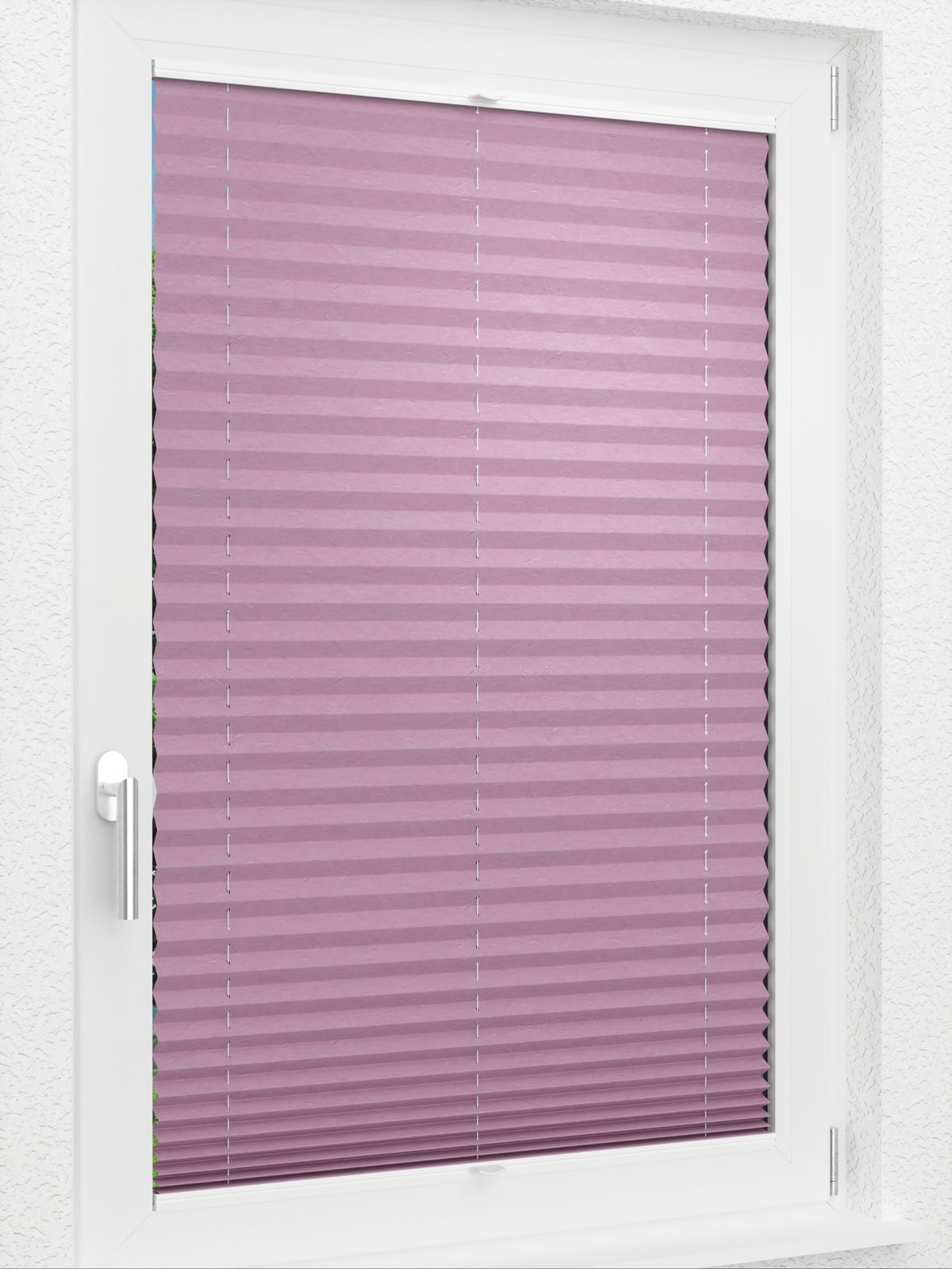Detailansicht LYSEL HOME Plissee 421A Pearly Crush
