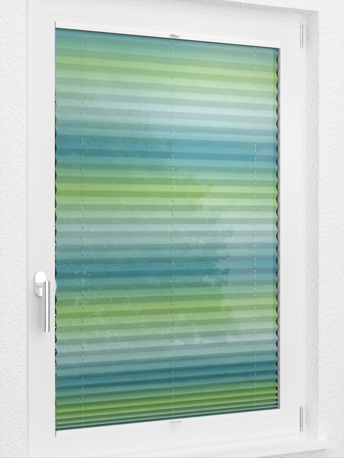 Detailansicht LYSEL HOME Plissee 338A Light Wave