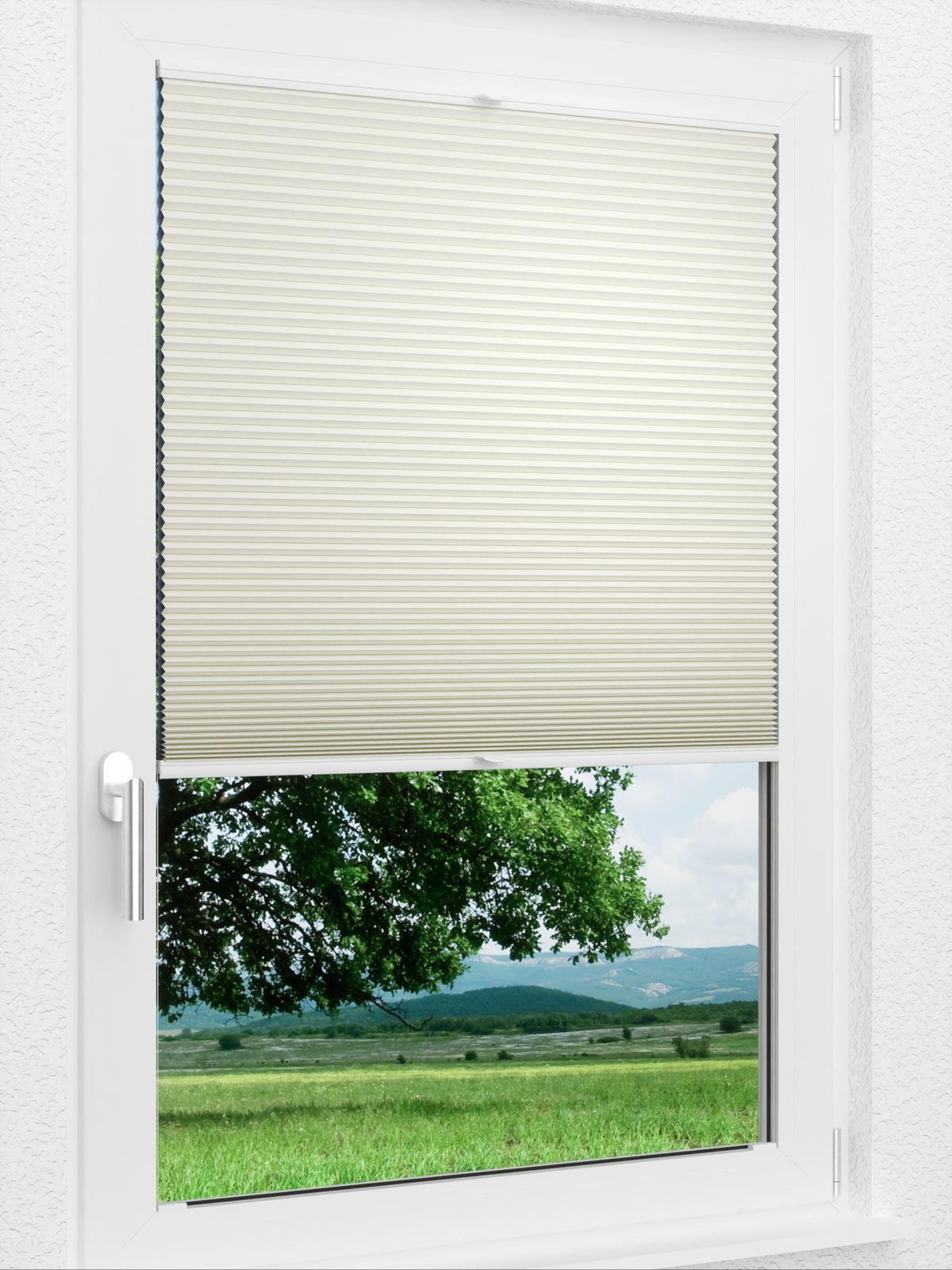 Detailansicht LYSEL HOME Plissee 015A Nana BO Wabe