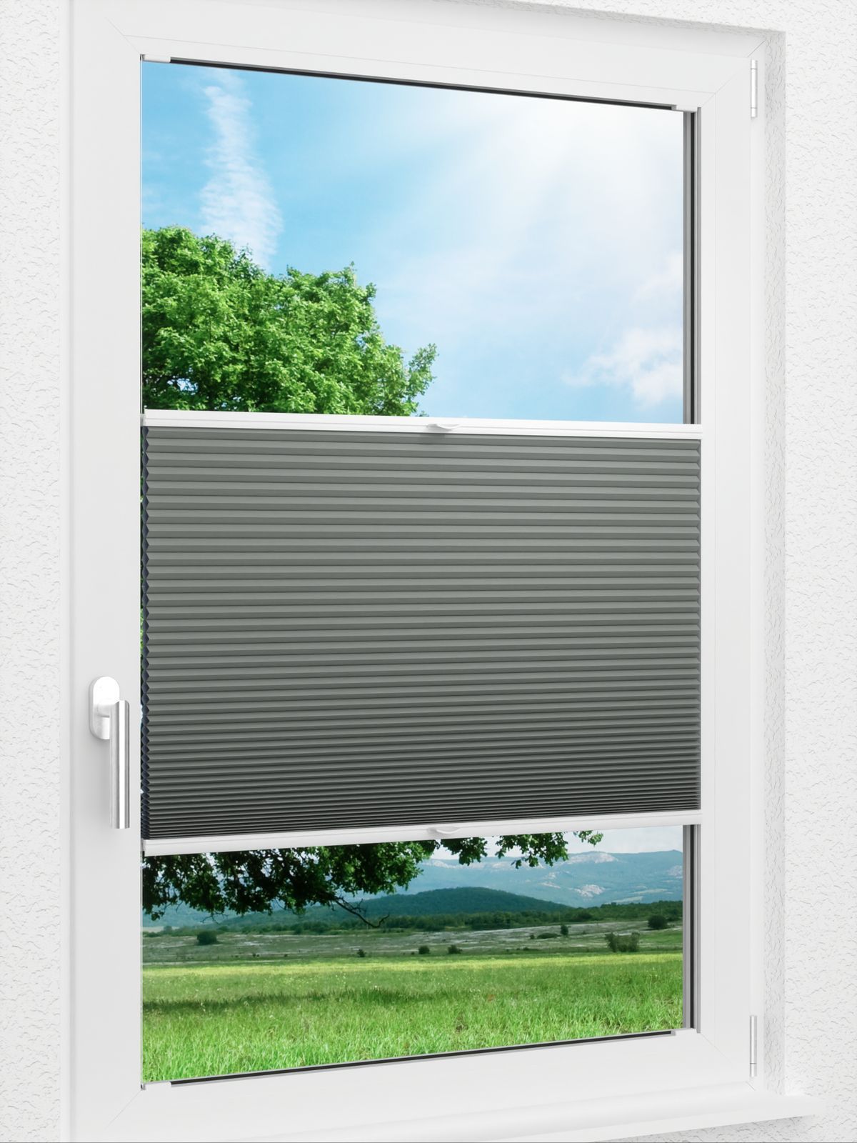 Detailansicht LYSEL HOME Plissee 036A Nana BO Wabe
