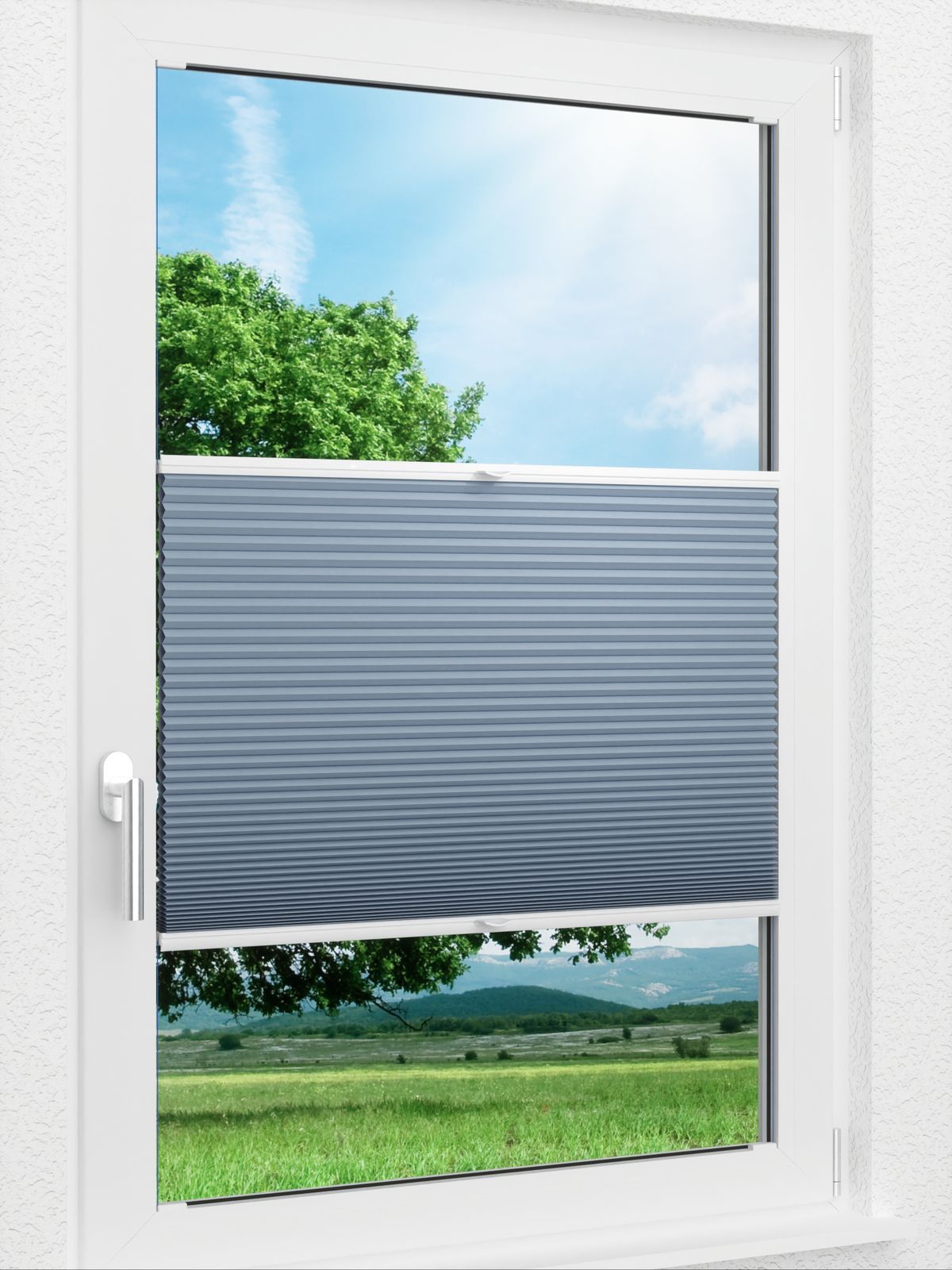 Detailansicht LYSEL HOME Plissee 023A Nana BO Wabe