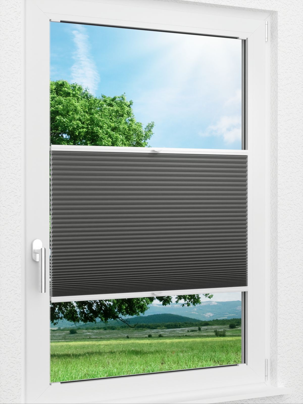 Detailansicht LYSEL HOME Plissee 037A Alba LI Wabe