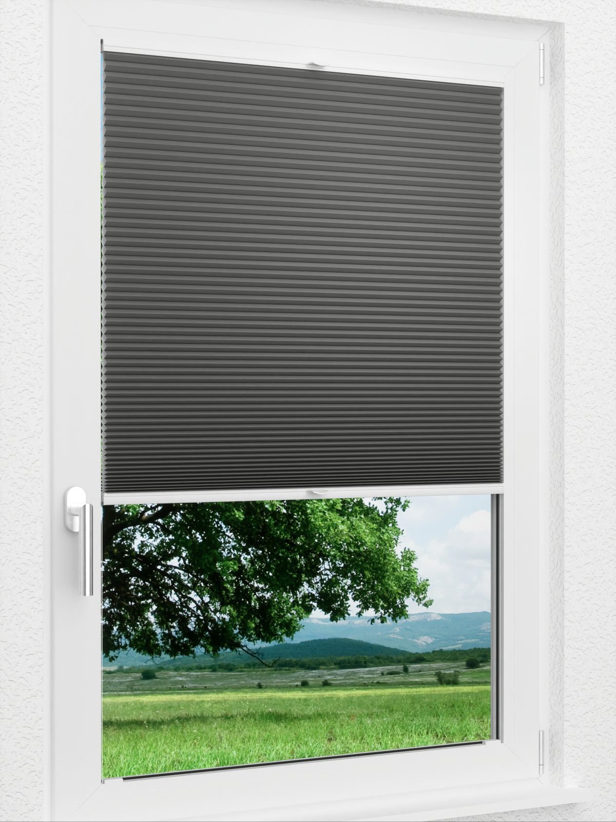 Detailansicht LYSEL HOME Plissee 037A Alba LI Wabe