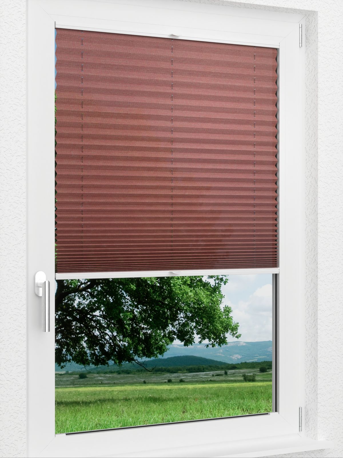 Detailansicht LYSEL HOME Plissee 426A Light Mix