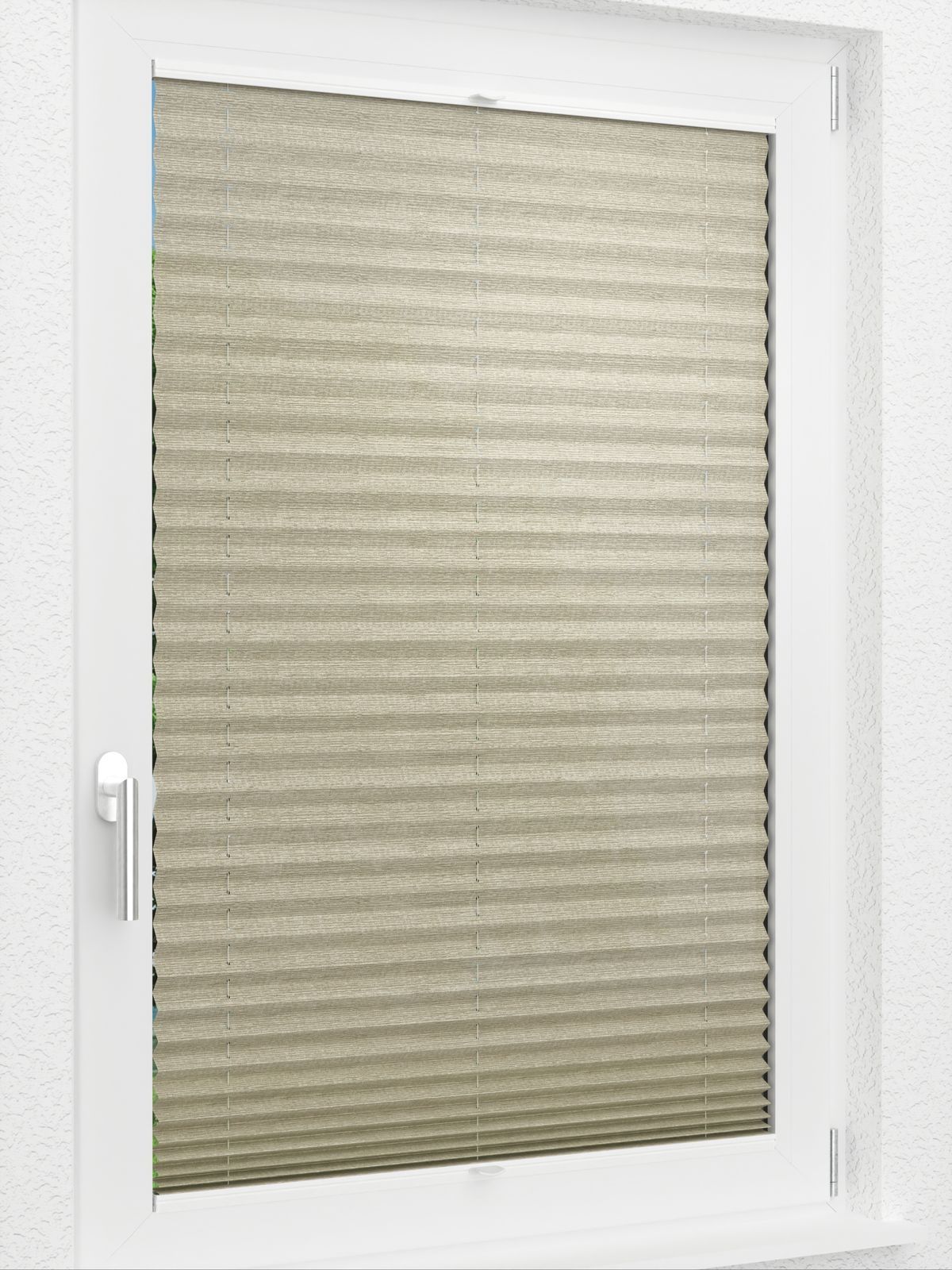 Detailansicht LYSEL HOME Plissee 427A Light Mix