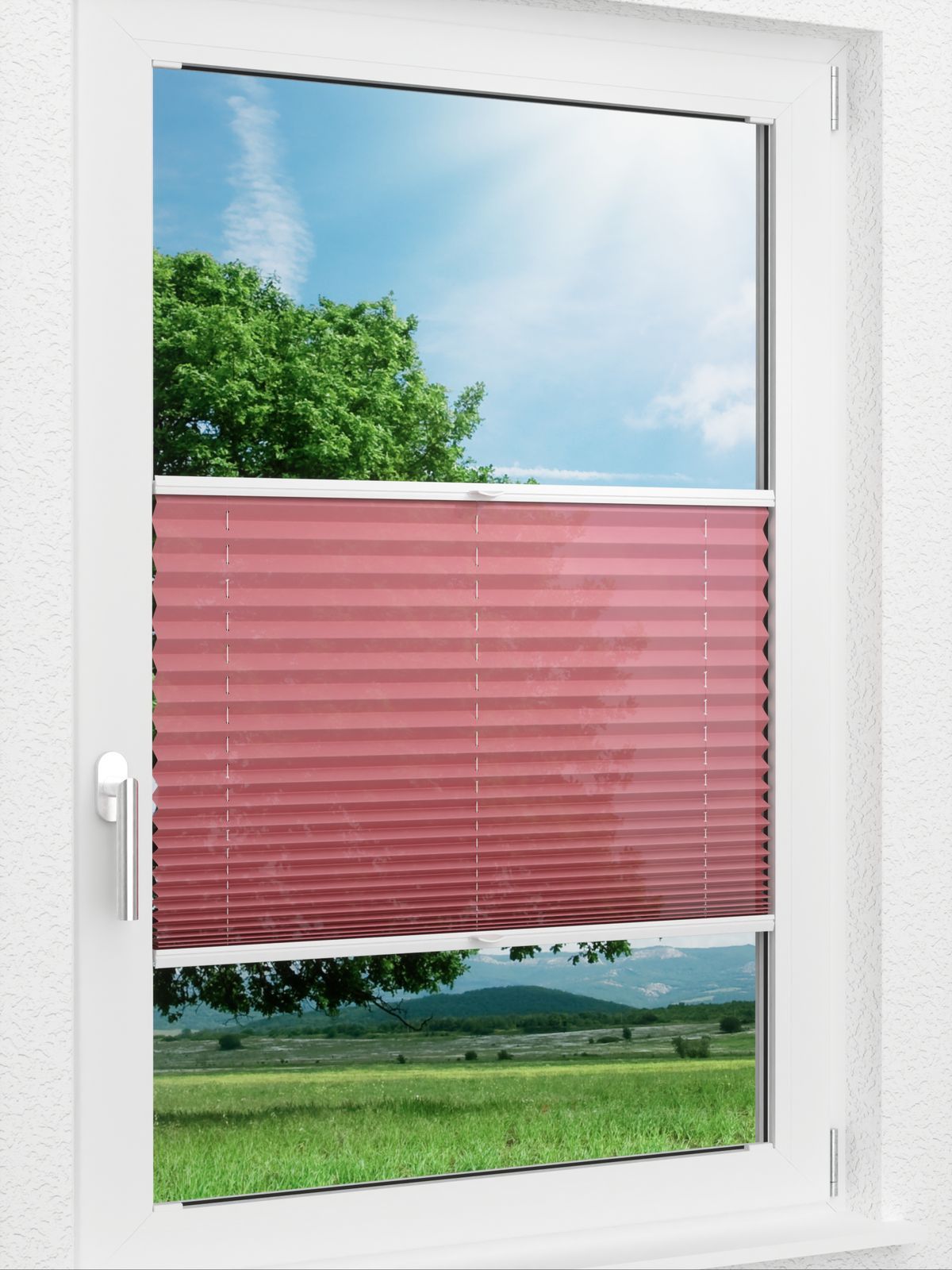 Detailansicht LYSEL HOME Plissee 419A Plain