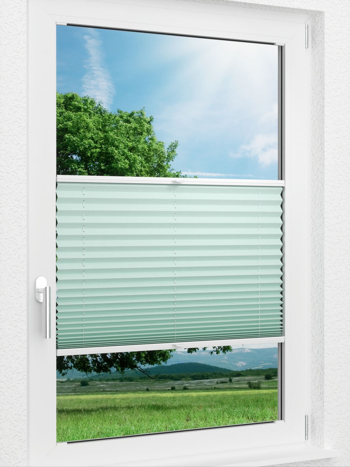 Detailansicht LYSEL HOME Plissee 333A Dark Crepe