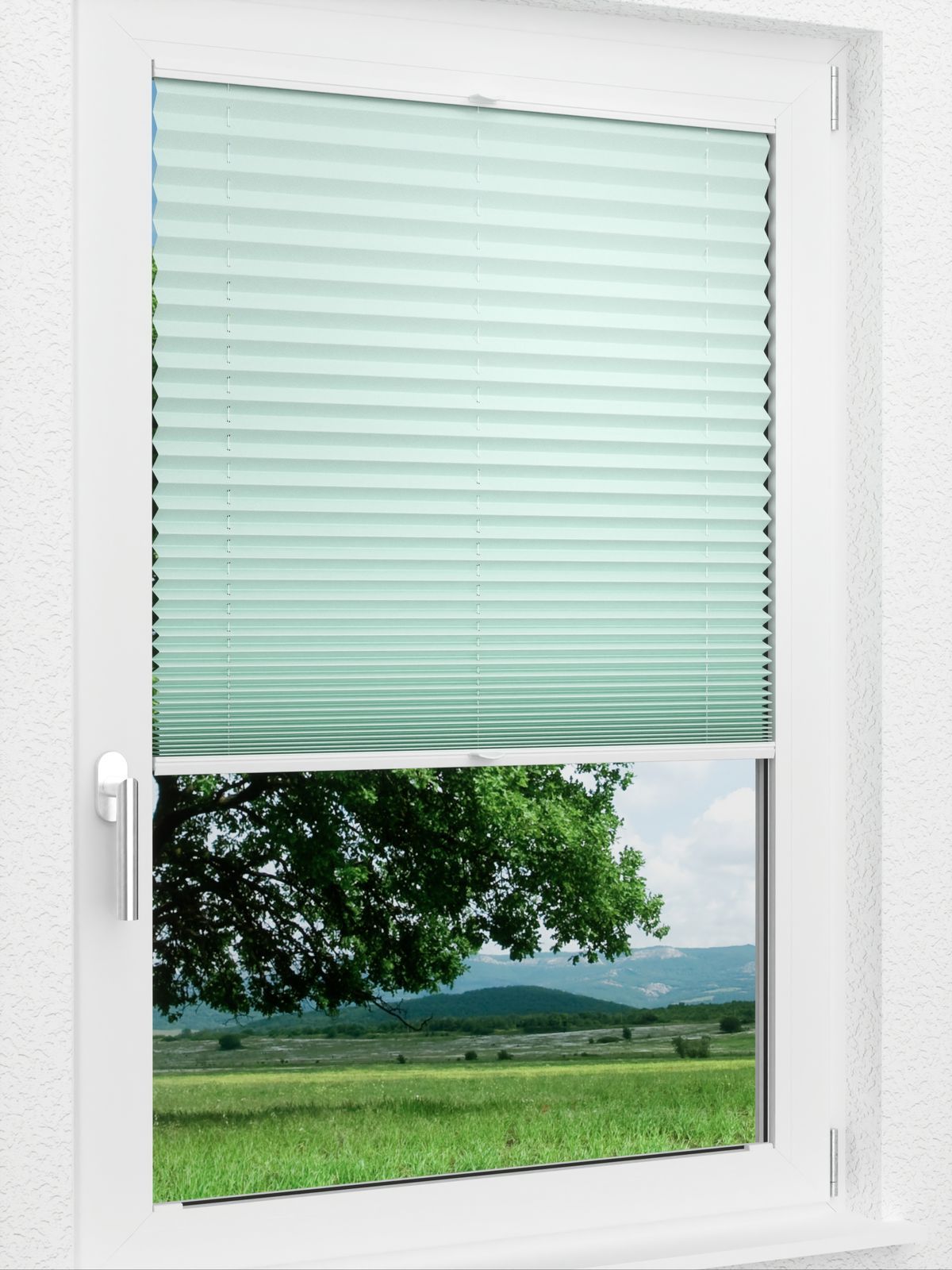 Detailansicht LYSEL HOME Plissee 333A Dark Crepe