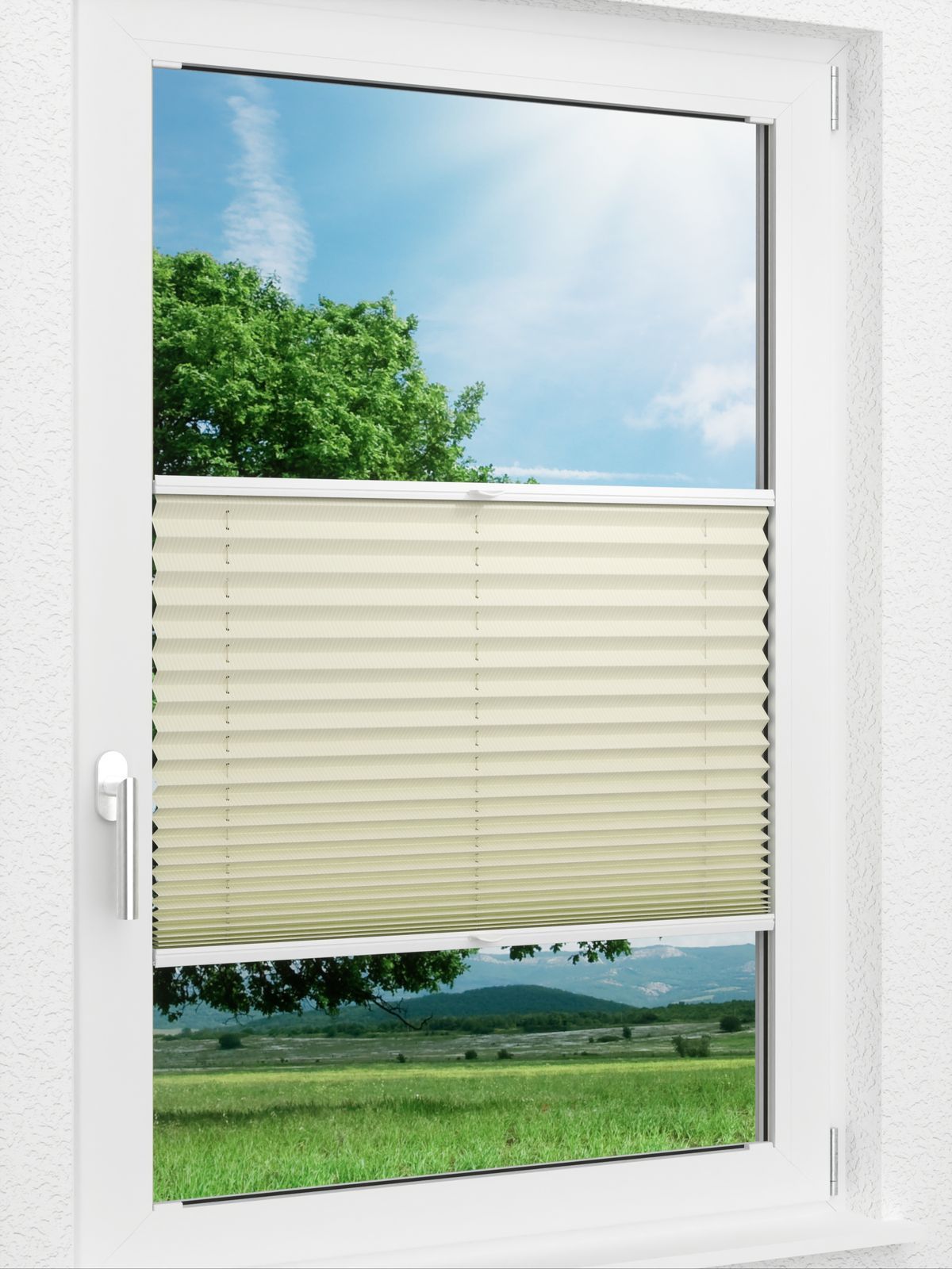 Detailansicht LYSEL HOME Plissee 439A Elegance Stripes