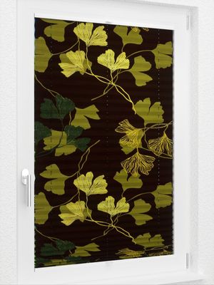 Preview LYSEL HOME Plissee 428A Ginkgos Midnight 2