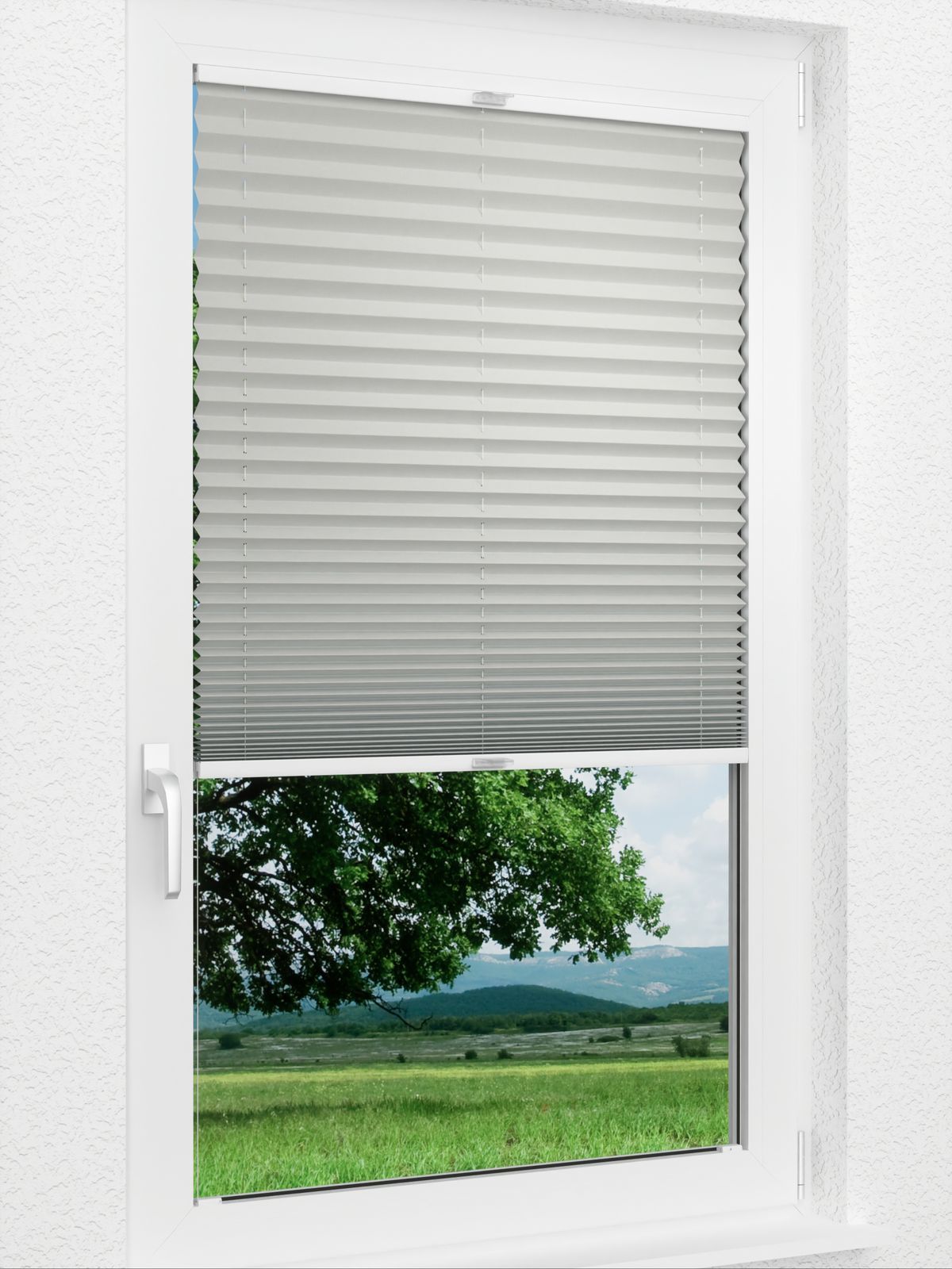 Detailansicht Plissee Krepp B1 1009.0162