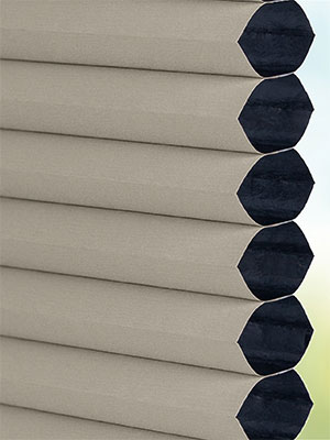 Stoff Plissee Ma&szlig;anfertigung Comb Cloth Paint note 21.801