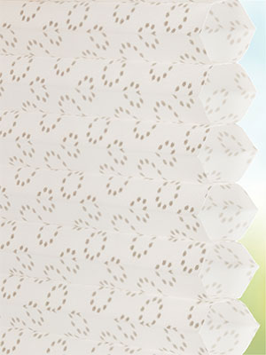 Stoff Plissee Ma&szlig;anfertigung Comb Cloth round 00.952