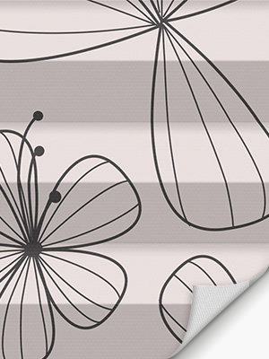 Stoff Plissee Ma&szlig;anfertigung Blomma 01.613