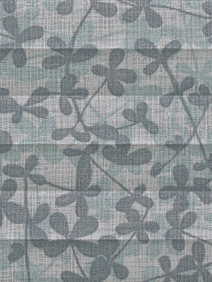 Stoff Plissee Ma&szlig;anfertigung flower garland 10.125