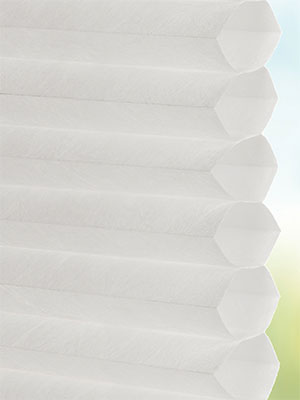 Stoff Plissee Ma&szlig;anfertigung Comb Cloth cotton candy 12.525