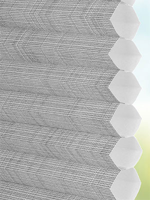 Stoff Plissee Ma&szlig;anfertigung Comb Cloth finely checkered 40.767