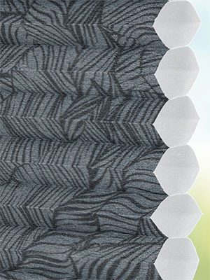 Stoff Plissee Ma&szlig;anfertigung Comb Cloth finely checkered 13.767