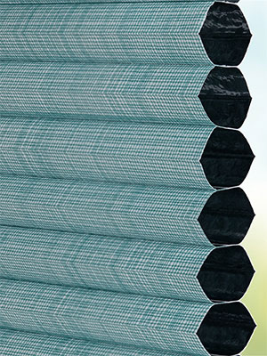 Stoff Plissee Ma&szlig;anfertigung Comb Cloth cascade 30.777