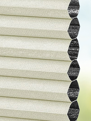 Stoff Plissee Ma&szlig;anfertigung DUETTE® Perea Blackout 91.729