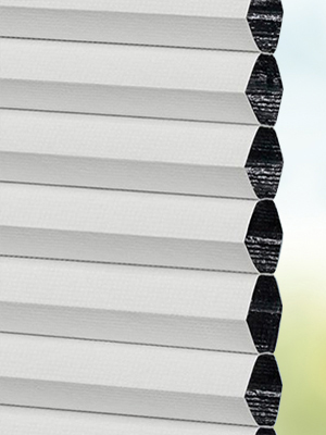 Stoff Plissee Ma&szlig;anfertigung DUETTE® Peonia Blackout 12.929