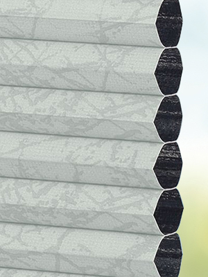 Stoff Plissee Ma&szlig;anfertigung DUETTE® Pablo Blackout 10.639