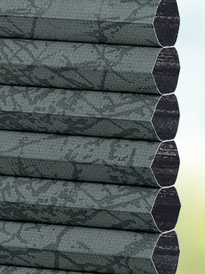 Stoff Plissee Ma&szlig;anfertigung DUETTE® Pablo Blackout 30.639