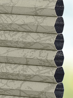 Stoff Plissee Ma&szlig;anfertigung DUETTE® Pablo Blackout 21.639