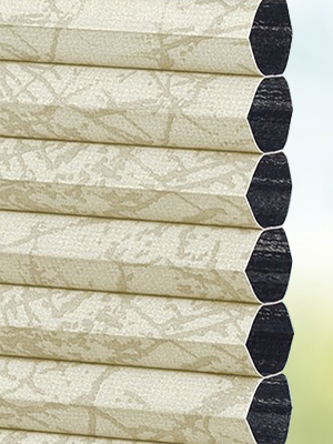 Stoff Plissee Ma&szlig;anfertigung DUETTE® Pablo Blackout 91.639