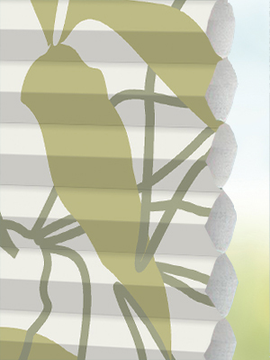 Stoff Plissee Ma&szlig;anfertigung DUETTE® Estrella 69.769